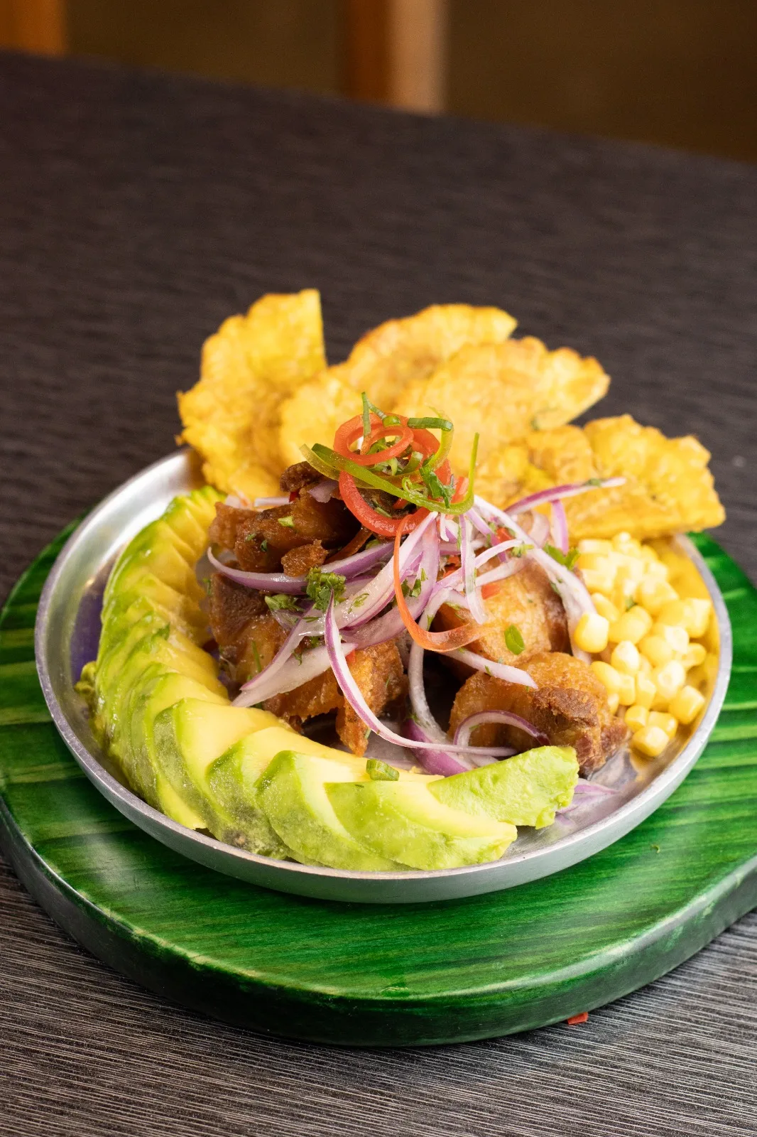 Ceviche de chicharrón